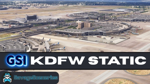 GSI KDFW Static Aircraft