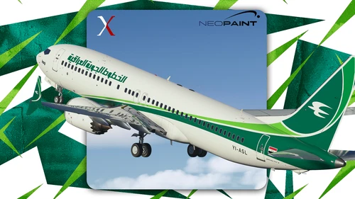 Iraqi Airways Full Fleet for iFly 737-8 (With Cabin) | 8k
