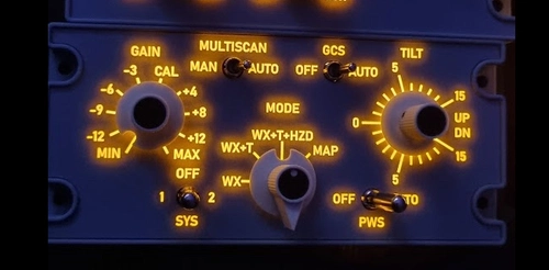 PROFIL A330 Inibuilds With Sim Gauges AIRBUS A320 WX RADAR PANEL