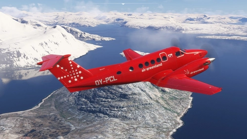 Carenado King Air B200 Air Greenland OY-PCL / OY-SHV