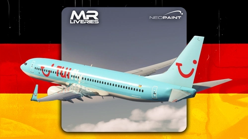 PMDG | Boeing 737-800 | TUIFly | LightBlue and Yellow pack