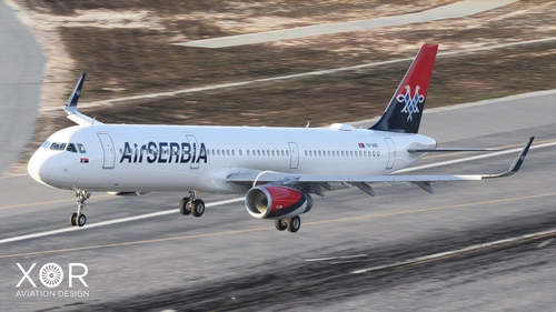 Fenix A321 | Air Serbia | 8K