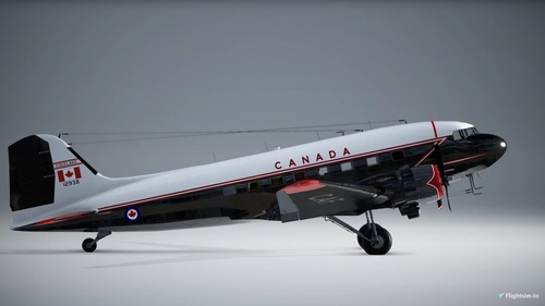 MSFS 2024 Remake Douglas DC-3 RCAF 12938 (Dolly's Folly)