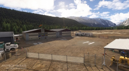 Nathrop Helibase (Mt. Princeton Area), Colorado [Fictional]