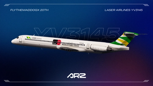 LASER "El Sistema" YV3145 MD82 | MaddogX (20th) | Custom Cockpit and Cabin