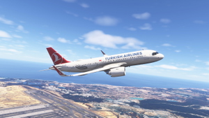 iniBuilds A320neo Turkish Airlines TC-LUS | Fictional thumbnail 6