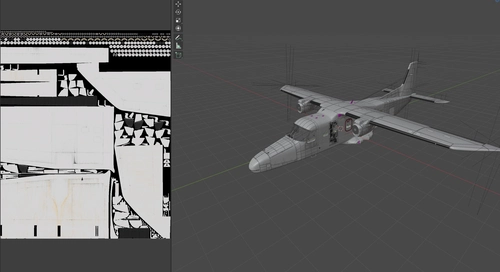 Dornier Do228 Blender + PSD Paint Kit