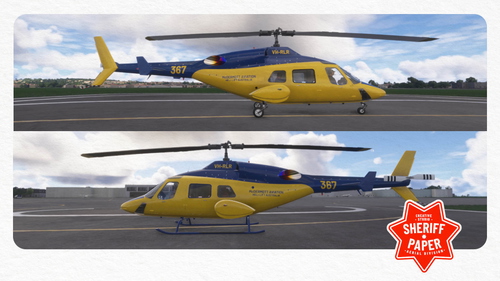 Bell 222B and UT - McDermott Aviation (Pack)