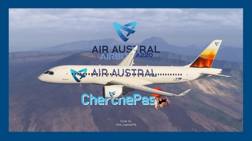 Synaptic A220 Air Austral F-OLAV