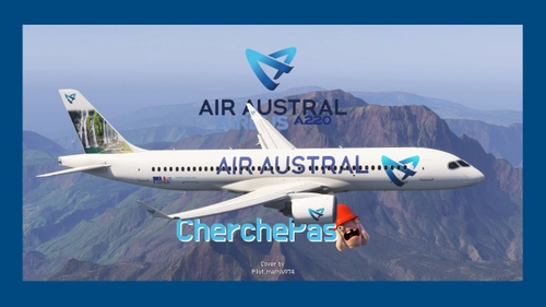 Synaptic A220 Air Austral F-OTER