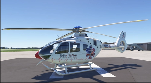 HPG H-135 United LifeFlight Fictional