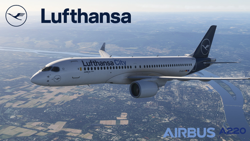 Synaptic A220-300 - Lufthansa / Lufthansa City - Fictional