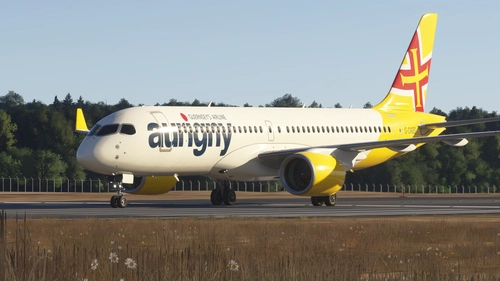 Aurigny ✈ Synaptic/ini A220 ✈ Fictional