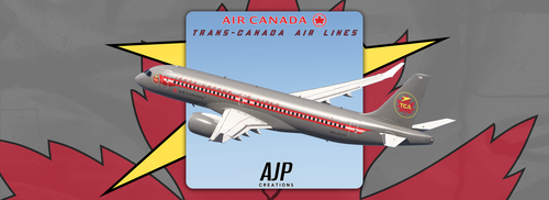Air Canada - Trans Canada Retro - C-GNBN - Synaptic A220-300