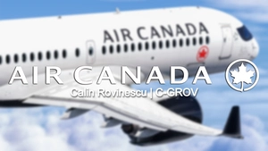 4K | Air Canada | Synaptic A220-300 | w/cabin | Calin Rovinescu | C-GROV thumbnail 1