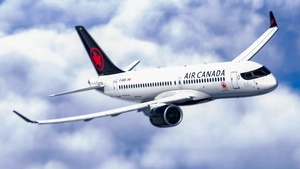 4K | Air Canada | Synaptic A220-300 | w/cabin | Calin Rovinescu | C-GROV thumbnail 3
