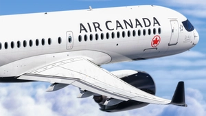 4K | Air Canada | Synaptic A220-300 | w/cabin | Calin Rovinescu | C-GROV thumbnail 5