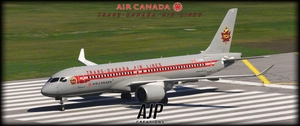 Air Canada - Trans Canada Retro - C-GNBN - Synaptic A220-300 thumbnail 2