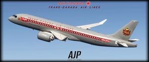 Air Canada - Trans Canada Retro - C-GNBN - Synaptic A220-300 thumbnail 7