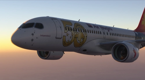 Air Niugini A220-300 P2-PGA