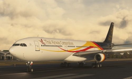 LatinVFR | A340-300 | Thai Airway Corporation | TH-TACAA