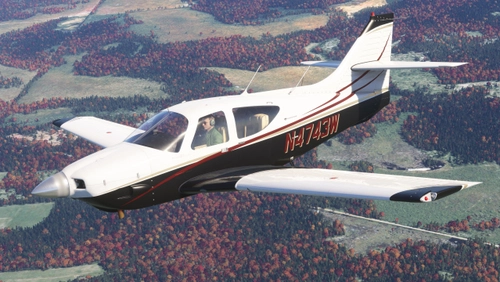 N4743W Black Square Commander 114 (Dynamic Registration)