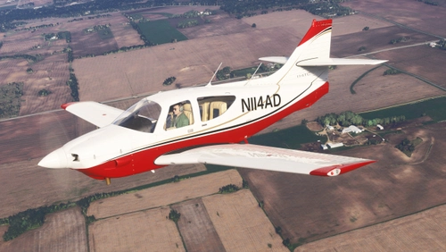 N114AD Black Square Commander 114 (Dynamic Registration)