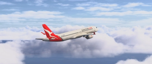 Synaptic A220-300 QantasLink VH-X4B