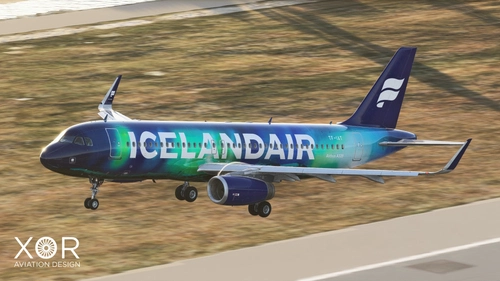 Fenix A320 | Icelandair (Hekla Aurora) | 8K