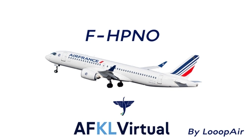 AFKLVirtual - Air France F-HPNO (Bastia) - A220 - 8K
