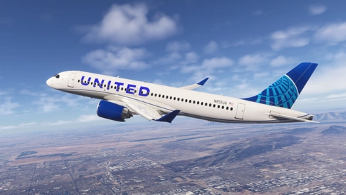 Synaptic A220 | United Airlines (Evo Blue) | Fictional | Requested