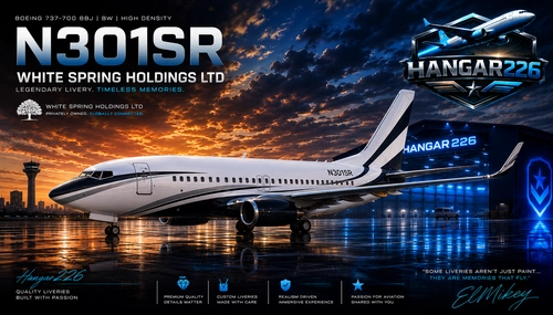 BBJ N301SR