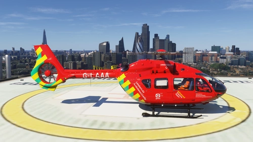 [FICTIONAL] HPG Airbus H145 – London’s Air Ambulance (G-LAAA)