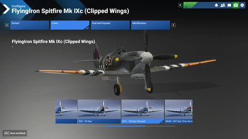 FlyingIron Simulations Spitfire Mk IXc Thumbnails