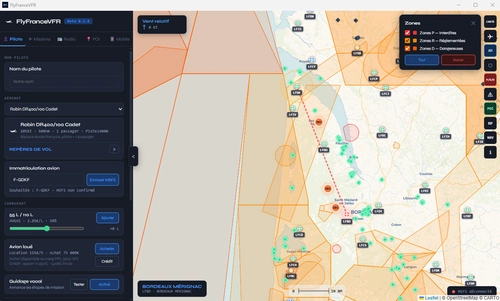 FlyFranceVFR – Missions VFR et assistant radio en France
