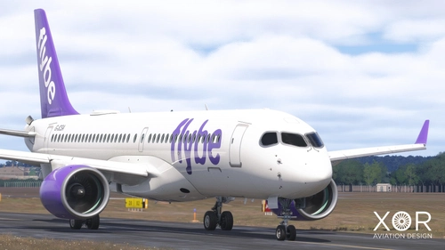 Synaptic A220-300 | Flybe | 4K