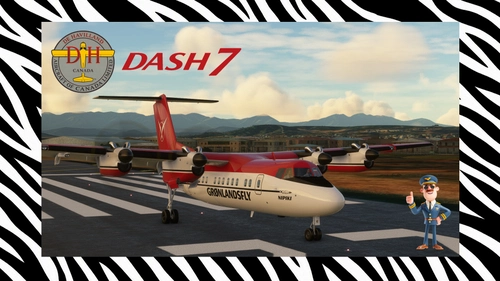 PILOT's DHC-7 Grønlandsfly (Air Greenland) 'OY-CBU'