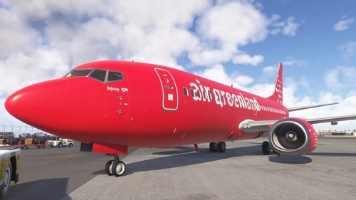 CSS B737-300 | Air Greenland (OY-GCN) Qujanaq | Fictional