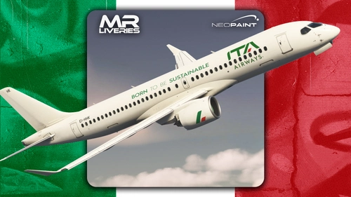 Synaptic | Airbus A220-300 | ITA Airways | EI-HHK 'Born to be Sustainable'