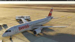 Swiss HB-JCU livery Synaptic A220-300 MSFS2024 only (with cabin) thumbnail 10