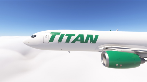 PMDG 737-800BCF Atlas Air - Titan Aviation (N5168A)