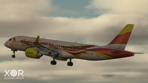 Synaptic A220-300 | airBaltic 50th (YL-ABX) | 4K thumbnail 2