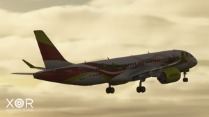 Synaptic A220-300 | airBaltic 50th (YL-ABX) | 4K thumbnail 4