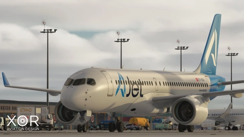 Synaptic A220-300 | AJet Concept | 4K