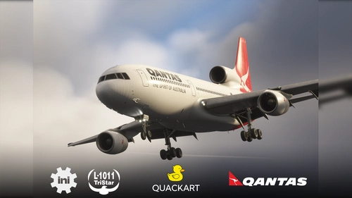 Qantas Airways VH-OJV [Fictional] | Inibuilds L-1011