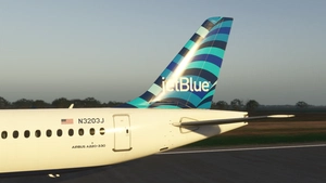 Synaptic | Airbus A220-300 | jetBlue | N3203J thumbnail 3