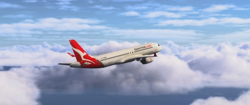 Synaptic A220-300 QantasLink VH-X4B
