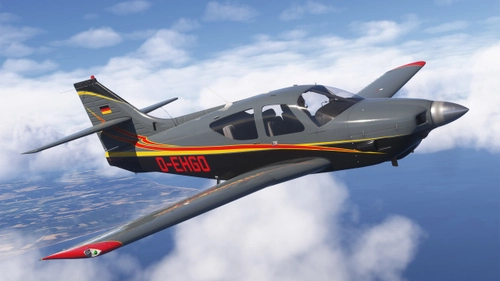 Black Square Commander 114 - D-EHGO (Dynamic Registration)