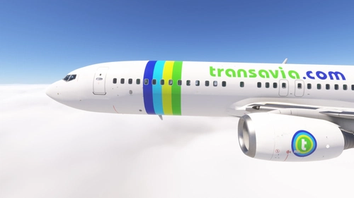 PMDG 737-800 w/ cabin Transavia France (F-GZHB)