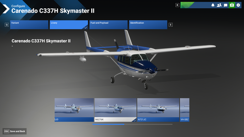 Carenado C337H Skymaster II Thumbnails